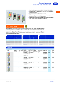 Thumbnail of document Data Sheet - Series 8150 Control Stations Made of Stainless Steel